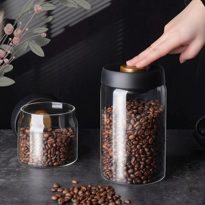 Vacuum Sealed Coffee Canister