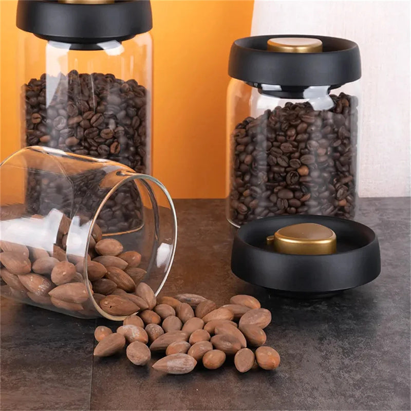 Vacuum Sealed Coffee Canister